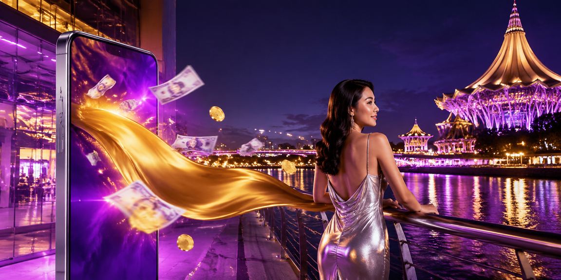 Bonus cashback jackpot untuk pengguna dari Sarawak dengan antara muka mudah alih 576